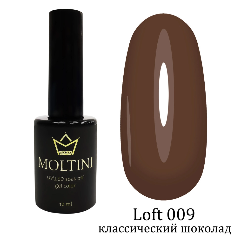 Moltini цветной гель-лак "Loft" 009. 12 мл.